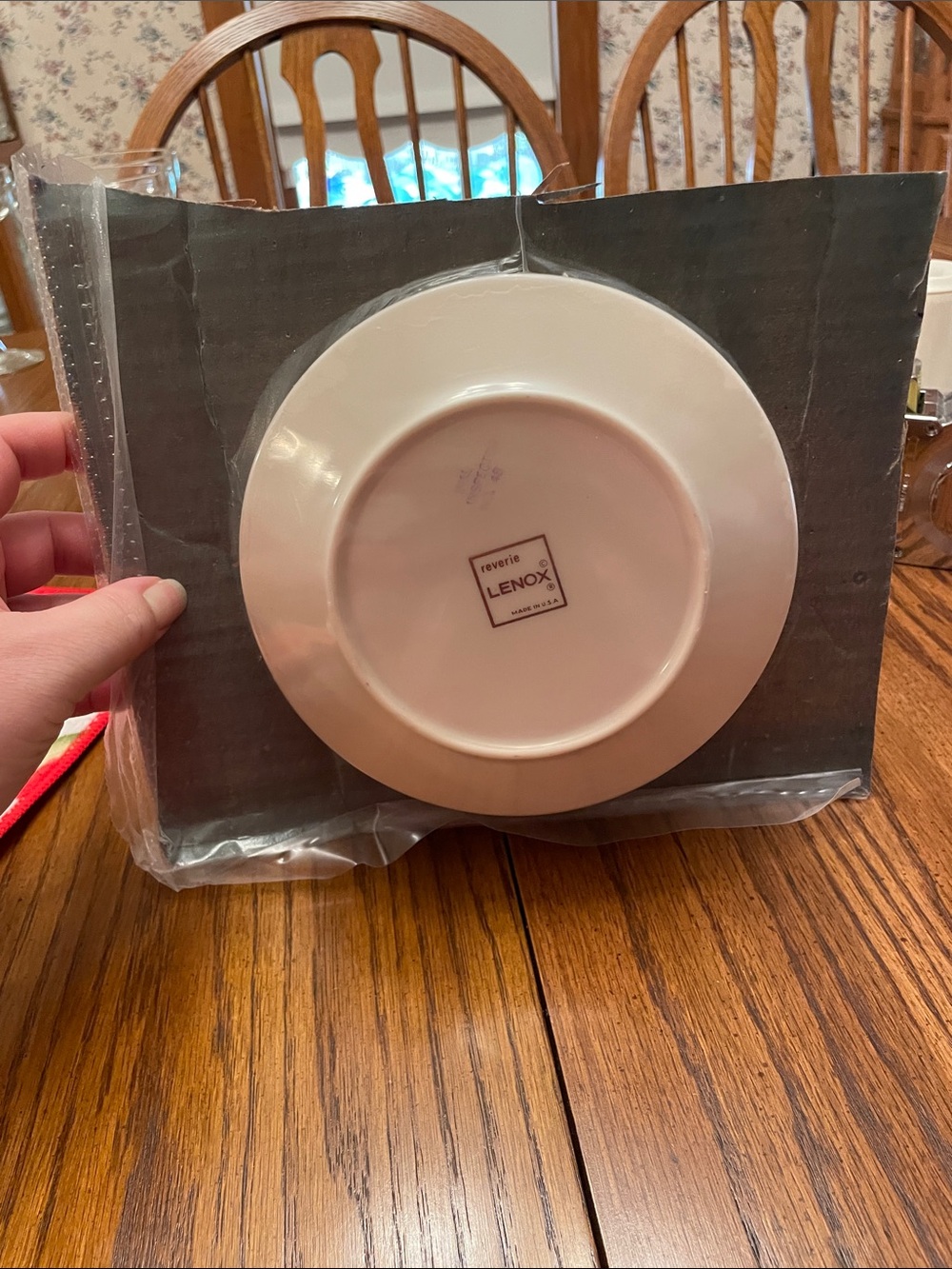Lenox Reverie Gold Trim Bread & Butter Plates Set of 5